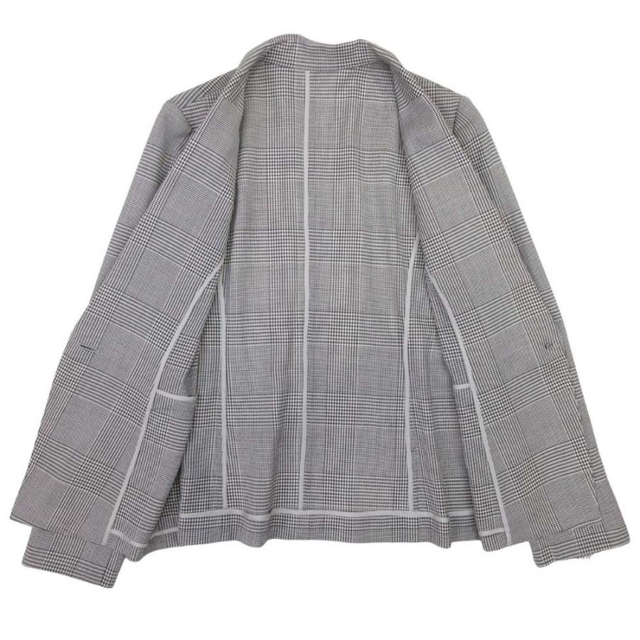 Leilian（レリアン） 美品 トロピカルウール グレンチェック パンツ
