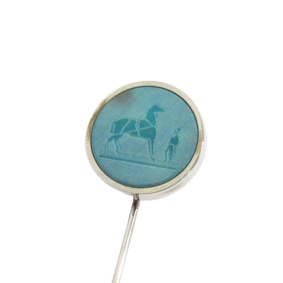 HERMES（エルメス） 美品 コロゾ ロゴ ピン ブローチ アクセサリー