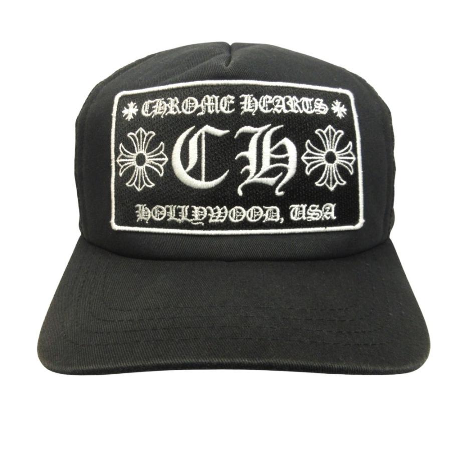 CHROME HEARTS（クロムハーツ） 良品 CHロゴ トラッカー キャップ 帽子