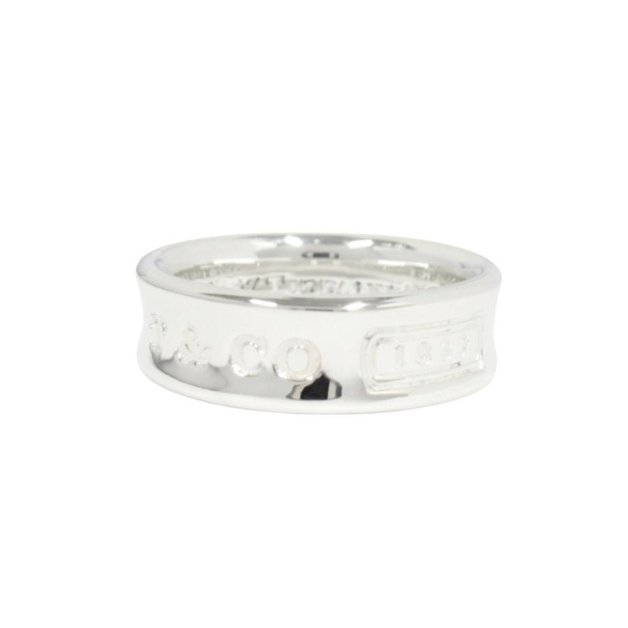 新品同様 TIFFANY&Co. ティファニー 新品仕上げ済 1837 ミディアム リング 指輪 アクセサリー SV925 約13号 シルバー メンズ レディース 古着 中古 | TIFFANY&Co. | 01