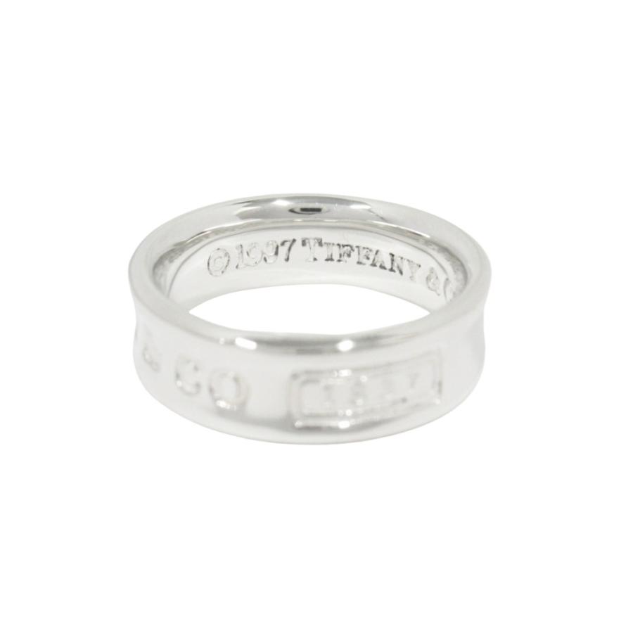 新品同様 TIFFANY&Co. ティファニー 新品仕上げ済 1837 ミディアム リング 指輪 アクセサリー SV925 約13号 シルバー メンズ レディース 古着 中古 | TIFFANY&Co. | 02