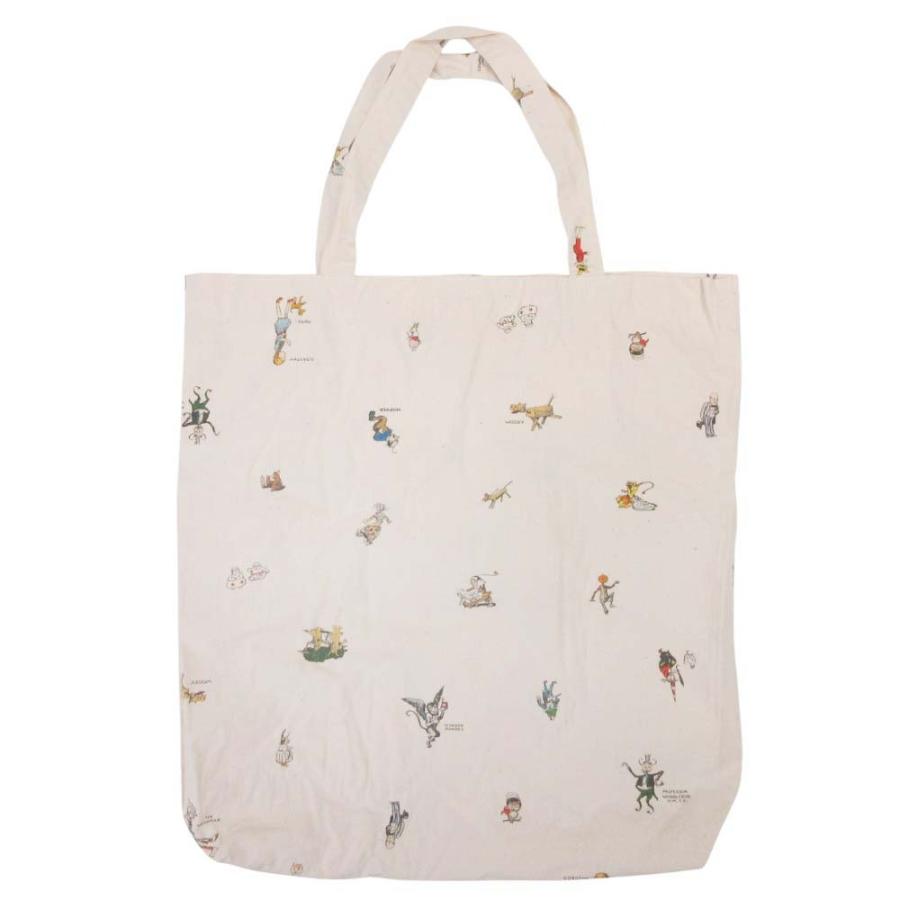 新品同様 R&D.M.Co- オールドマンズテーラー OZ PRINT BAG オズプリント トートバッグ ハンドバッグ 鞄 生成り アイボリー レディース 古着 中古 |  | 01