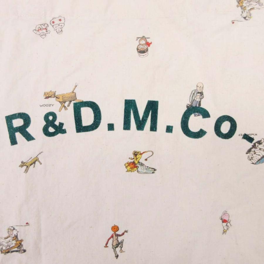 新品同様 R&D.M.Co- オールドマンズテーラー OZ PRINT BAG オズプリント トートバッグ ハンドバッグ 鞄 生成り アイボリー レディース 古着 中古 |  | 02