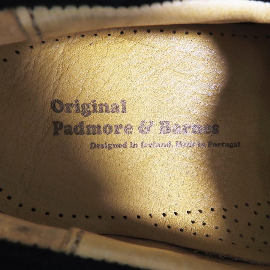 美品 Padomore & Barnes パドモアアンドバーンズ スエード レザーシューズ モカシン ワラビー 靴 シューズ 10 ブラック メンズ 古着 中古 |  | 06