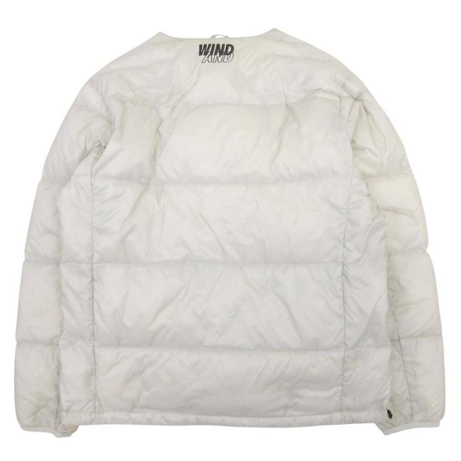 良品 WIND AND SEA x TAION ウィンダンシー タイオン 25aw INNER DOWN インナーダウンジャケット ブルゾン L グレージュ メンズ 古着 中古 USED WIND AND SEA（ウィンダンシー） 良品 WIND AND SEA x TAION タイオン