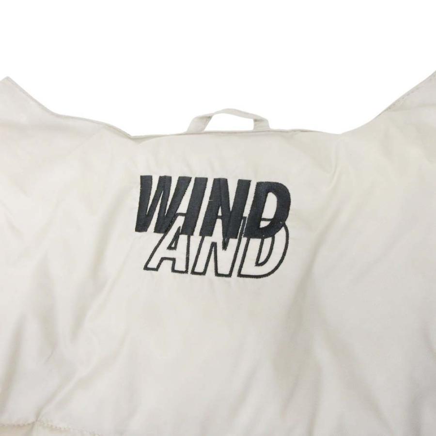 良品 WIND AND SEA x TAION ウィンダンシー タイオン 25aw INNER DOWN インナーダウンジャケット ブルゾン L グレージュ メンズ 古着 中古 USED WIND AND SEA（ウィンダンシー） 良品 WIND AND SEA x TAION タイオン