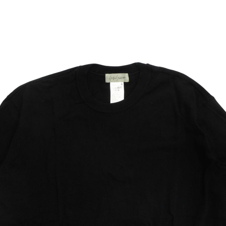 美品 Yohji Yamamoto ヨウジヤマモト 22SS Tシャツ カットソー 半袖 丸首 FG-T51-050B サイズ4 黒 ブラック メンズ 古着 中古 | Yohji Yamamoto | 02