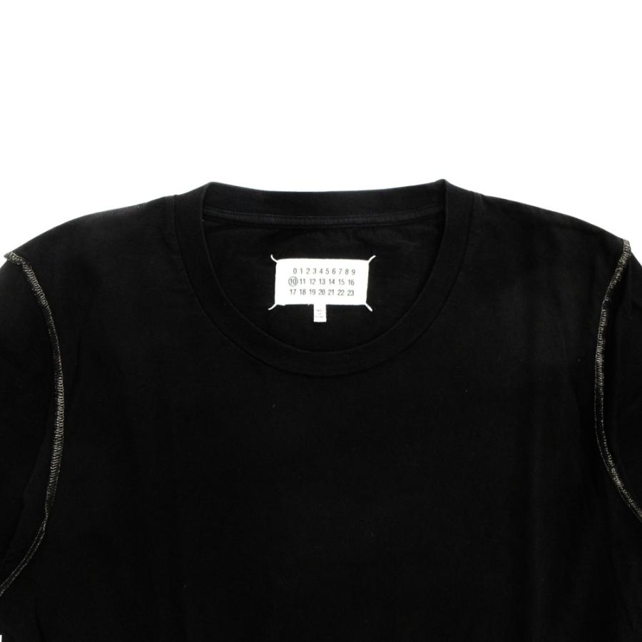美品 Maison Margiela メゾンマルジェラ 17AW Tシャツ カットソー 半袖 丸首 S50GC0477 S22431 サイズS 黒 ブラック メンズ 古着 中古 | Maison Margiela | 02