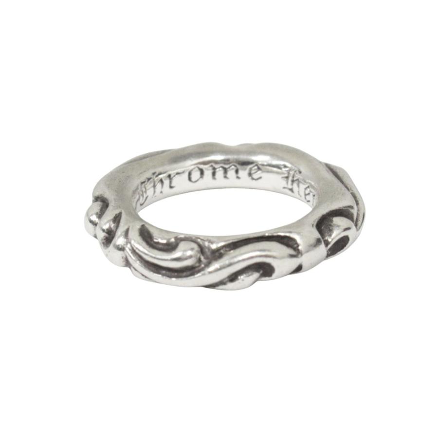 CHROME HEARTS（クロムハーツ） 美品 スクロールバンド リング 指輪 
