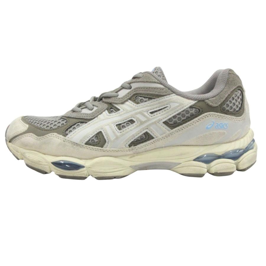 美品 asics アシックス GEL-NYC ゲル エヌワイシー スニーカー シューズ 靴 1203A372.402 サイズ27cm 茶 ブラウン グレー メンズ 古着 中古 | ASICS