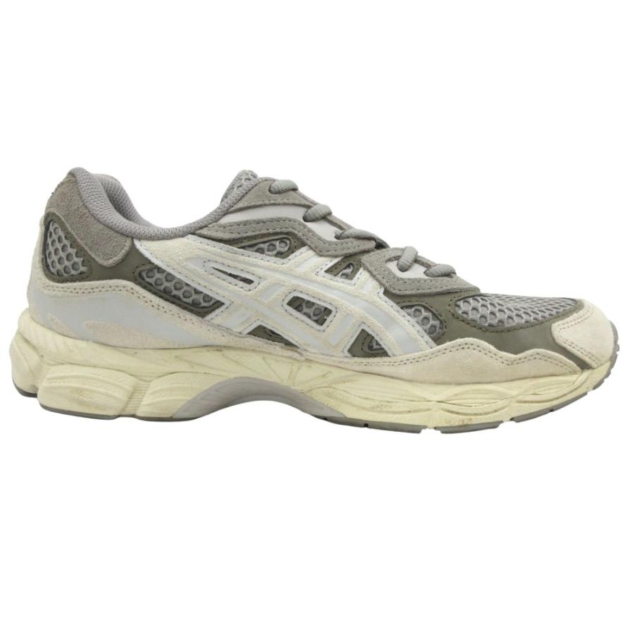 美品 asics アシックス GEL-NYC ゲル エヌワイシー スニーカー シューズ 靴 1203A372.402 サイズ27cm 茶 ブラウン グレー メンズ 古着 中古 | ASICS | 01