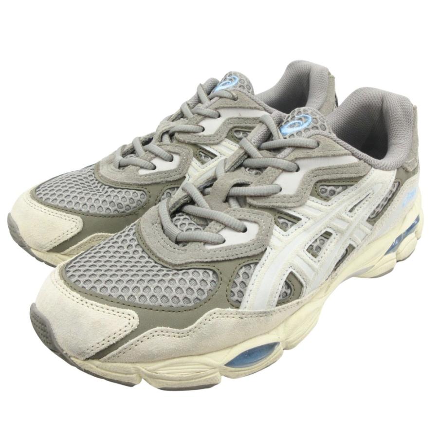 美品 asics アシックス GEL-NYC ゲル エヌワイシー スニーカー シューズ 靴 1203A372.402 サイズ27cm 茶 ブラウン グレー メンズ 古着 中古 | ASICS | 02