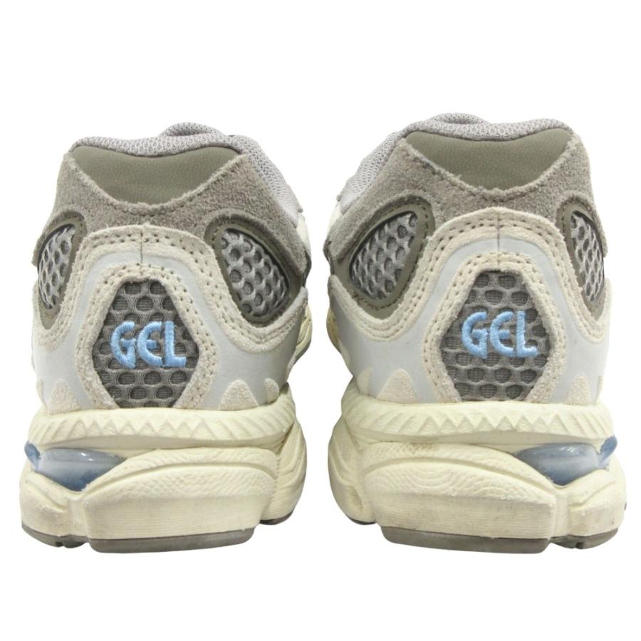 美品 asics アシックス GEL-NYC ゲル エヌワイシー スニーカー シューズ 靴 1203A372.402 サイズ27cm 茶 ブラウン グレー メンズ 古着 中古 | ASICS | 03