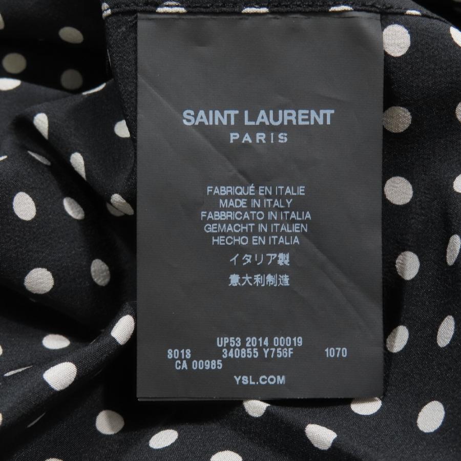 SAINT LAURENT PARIS サンローランパリ 14SS エディ期 ドット シャツ