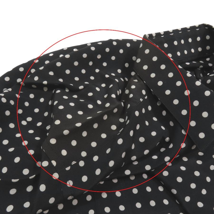 SAINT LAURENT PARIS サンローランパリ 14SS エディ期 ドット シャツ