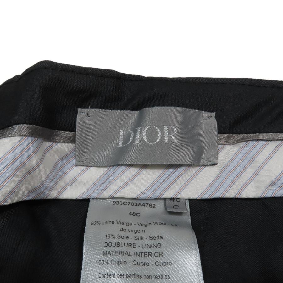 新品同様 DIOR ディオール スラックス テーパードパンツ 933C703A4762
