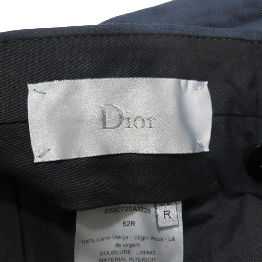 新品同様 Dior ディオール スラックス パンツ ウール スーツパンツ