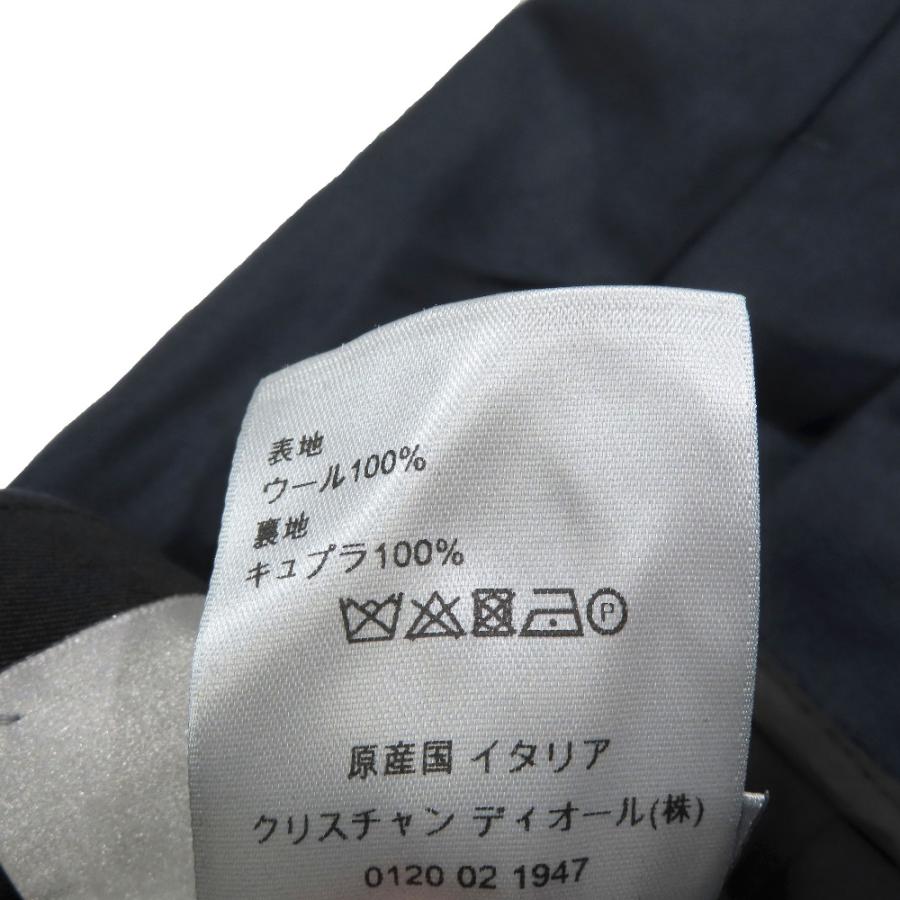 新品同様 Dior ディオール スラックス パンツ ウール スーツパンツ