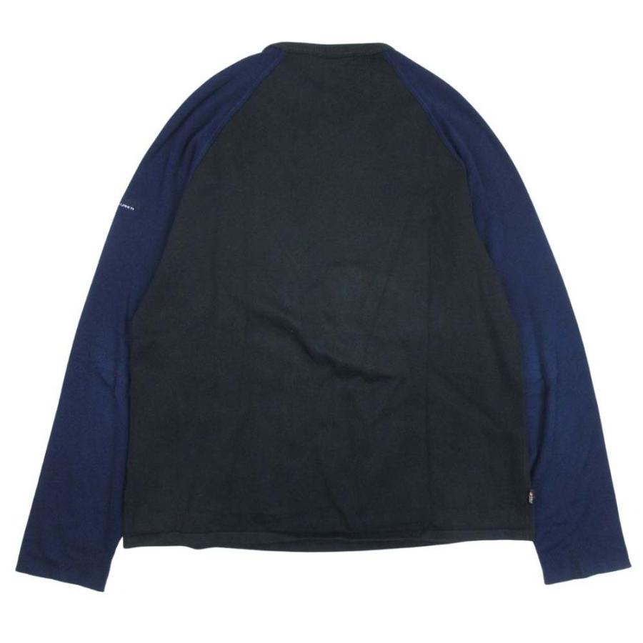 美品 POLO SPORTS ポロスポーツ ラグランスリーブ ニット カットソー トップス 長袖 クルーネック LL 黒 ブラック 紺 ネイビー メンズ 古着 中古 |  | 01