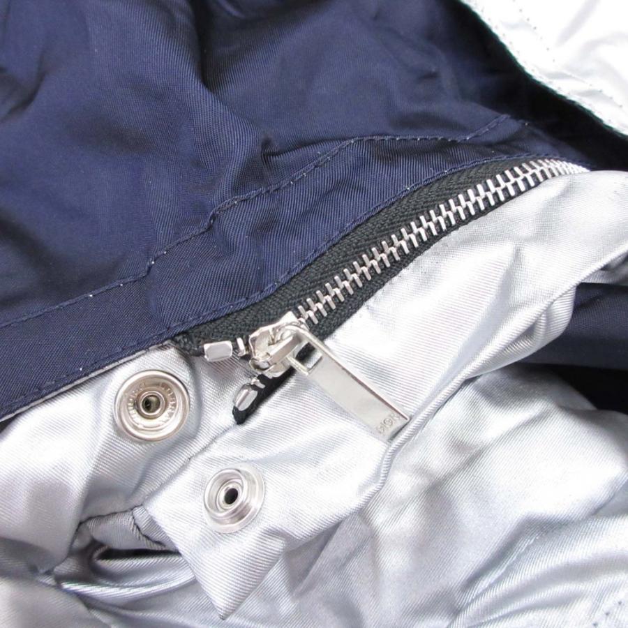 未使用 DIOR HOMME ディオールオム 20aw デサントコラボ スキーカプセルコレクション リバーシブル コート 48 シルバー ネイビー メンズ 古着 中古 | Dior HOMME | 05