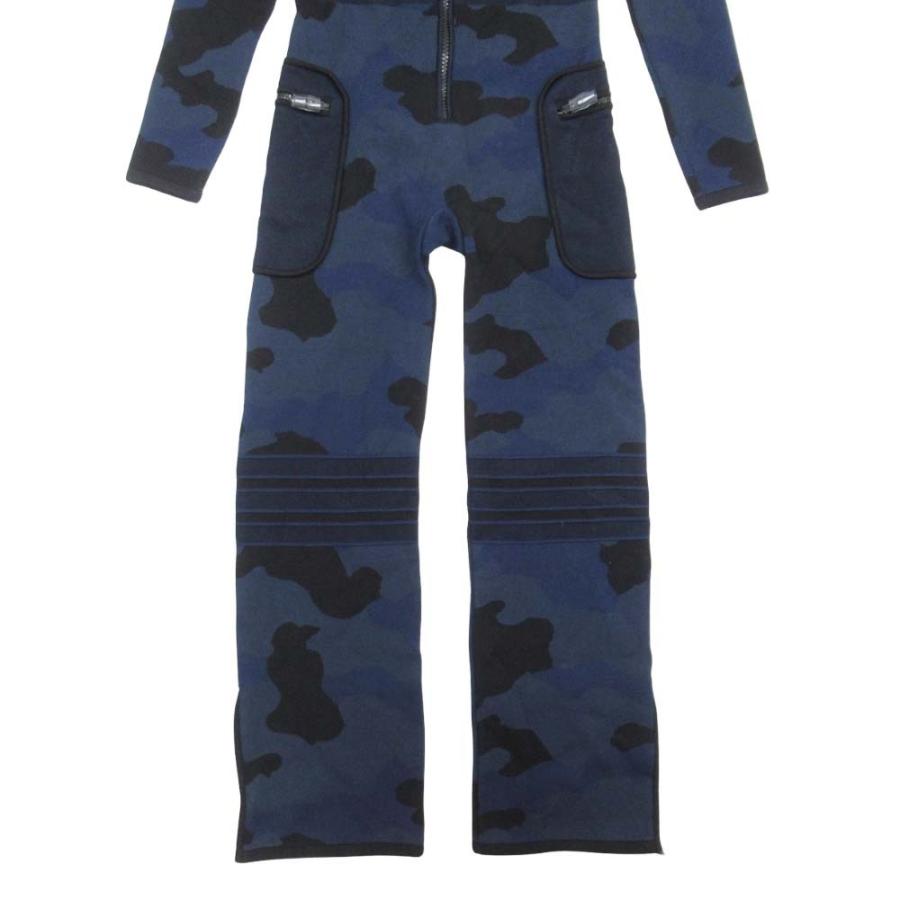 未使用 Christian Dior クリスチャンディオール 20aw カモフラージュ ニット オールインワン ジャンプスーツ 迷彩 つなぎ 38 ネイビー レディース 古着 中古 | Christian Dior | 03