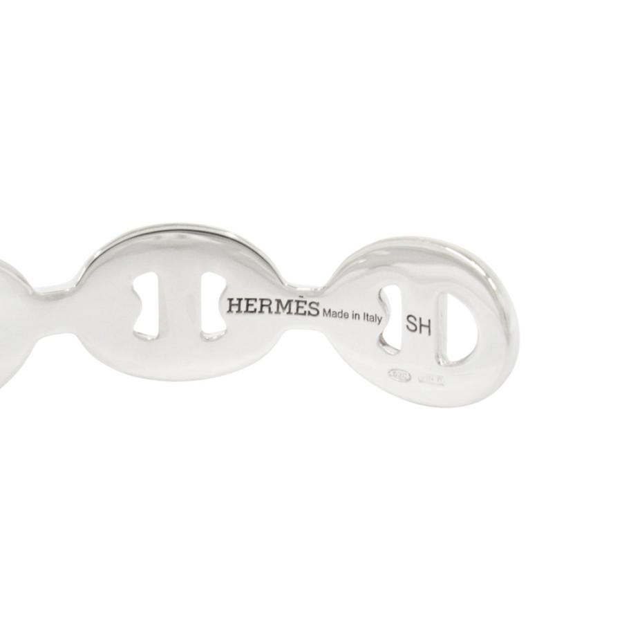 新品同様 HERMES エルメス シェーヌダンクル アンシェネ バングル ブレスレット アクセサリー SV925 サイズSH シルバー メンズ レディース 古着 中古 | HERMES | 04
