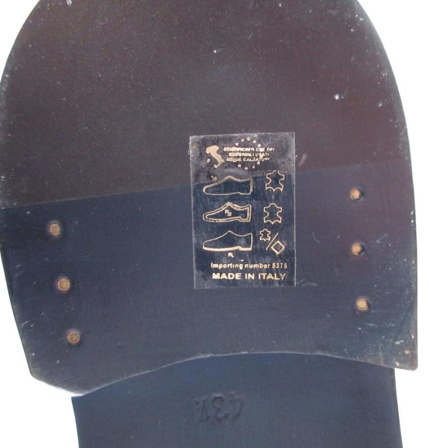 美品 Marechiaro 1962 マーレキアーロ レザー ビジネスシューズ 外羽根 本革 靴 レースアップシューズ 43.5/27.5cm 黒 ブラック メンズ 古着 中古 |  | 07