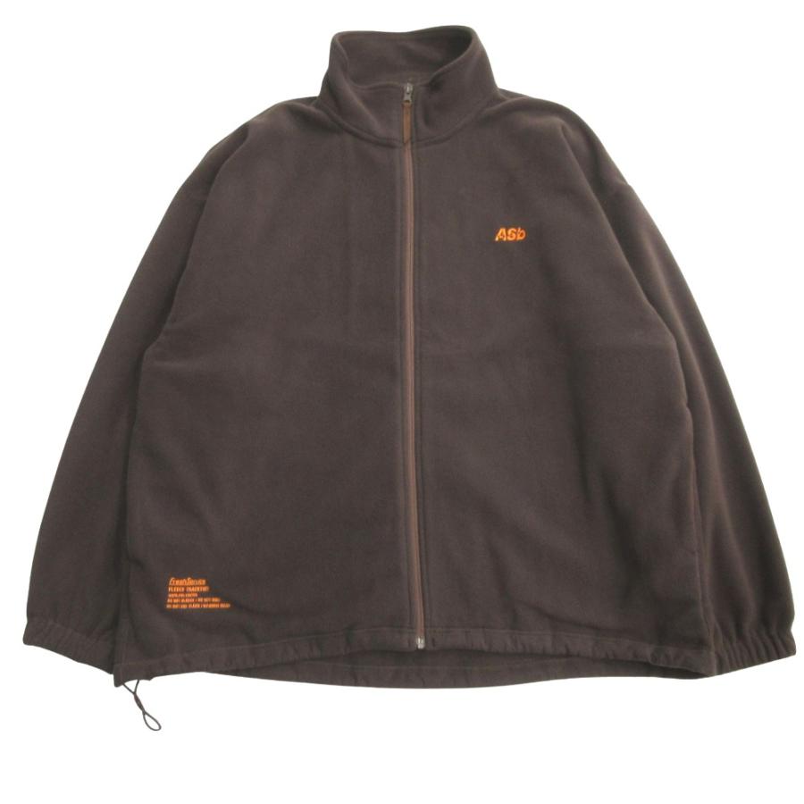 新品同様 FreshService × Actual Source フレッシュサービス × アクチュアルソース フリース トラック ジャケット ブルゾン M ブラウン メンズ 古着 中古 | 