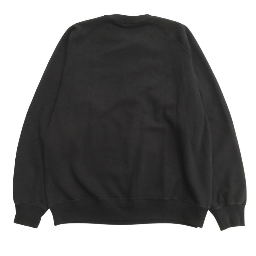 良品 ENNOY エンノイ スタイリスト私物 21ss Sweat Crewneck スウェット クルーネック シャツ トレーナー 刺繍 L 黒 ブラック メンズ 古着 中古 USED ENNOY 良品 エンノイ スタイリスト私物 21ss Sweat Crewneck