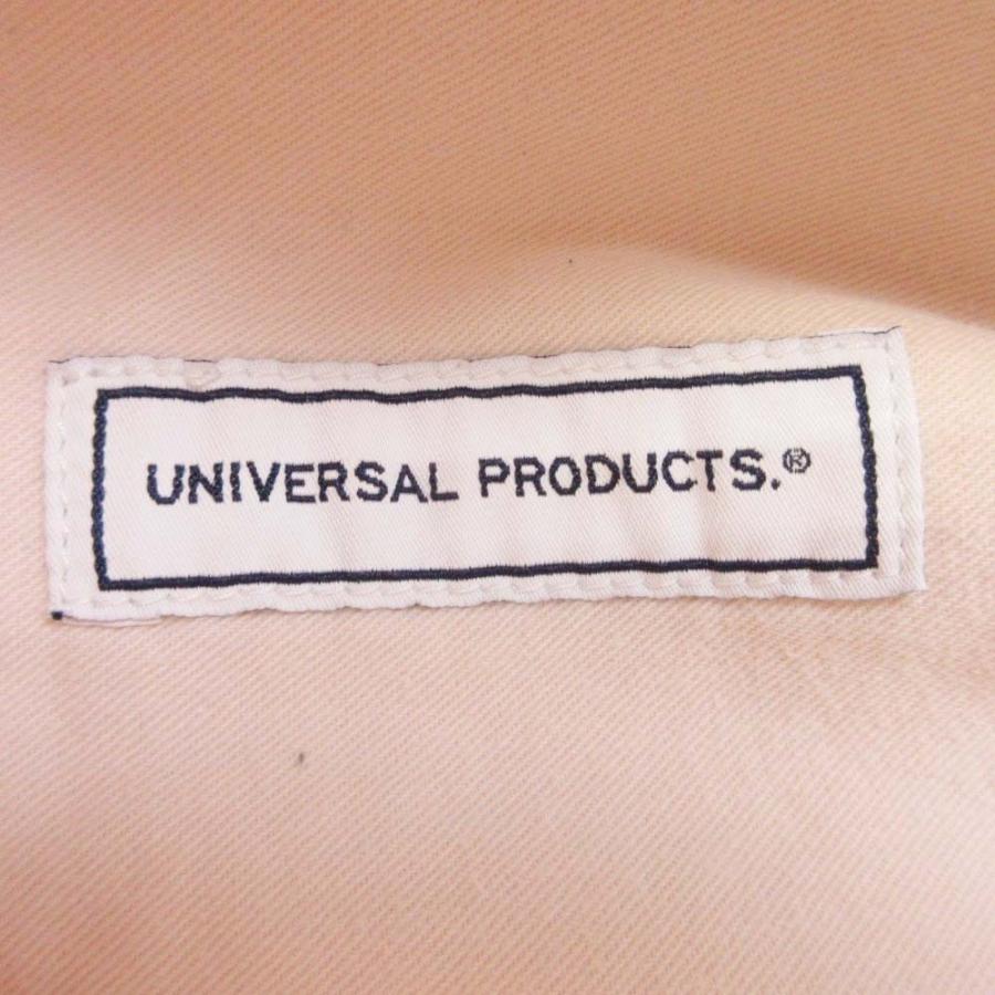 美品 UNIVERSAL PRODUCTS ユニバーサルプロダクツ 21aw 14oz ワンタック デニムパンツ ジーンズ ワイド 3 アイボリー メンズ 古着 中古 USED UNIVERSAL PRODUCTS（ユニバーサルプロダクツ） 美品 21aw 14oz