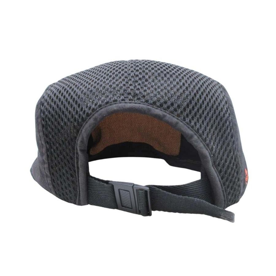 良品 THE NORTH FACE ザ・ノースフェイス OUTDOOR UTILITY 5 Panel Cap メッシュ キャップ 帽子 ロゴ刺繍 NN01801B ブラック ベージュ メンズ 古着 中古 | THE NORTH FACE | 03