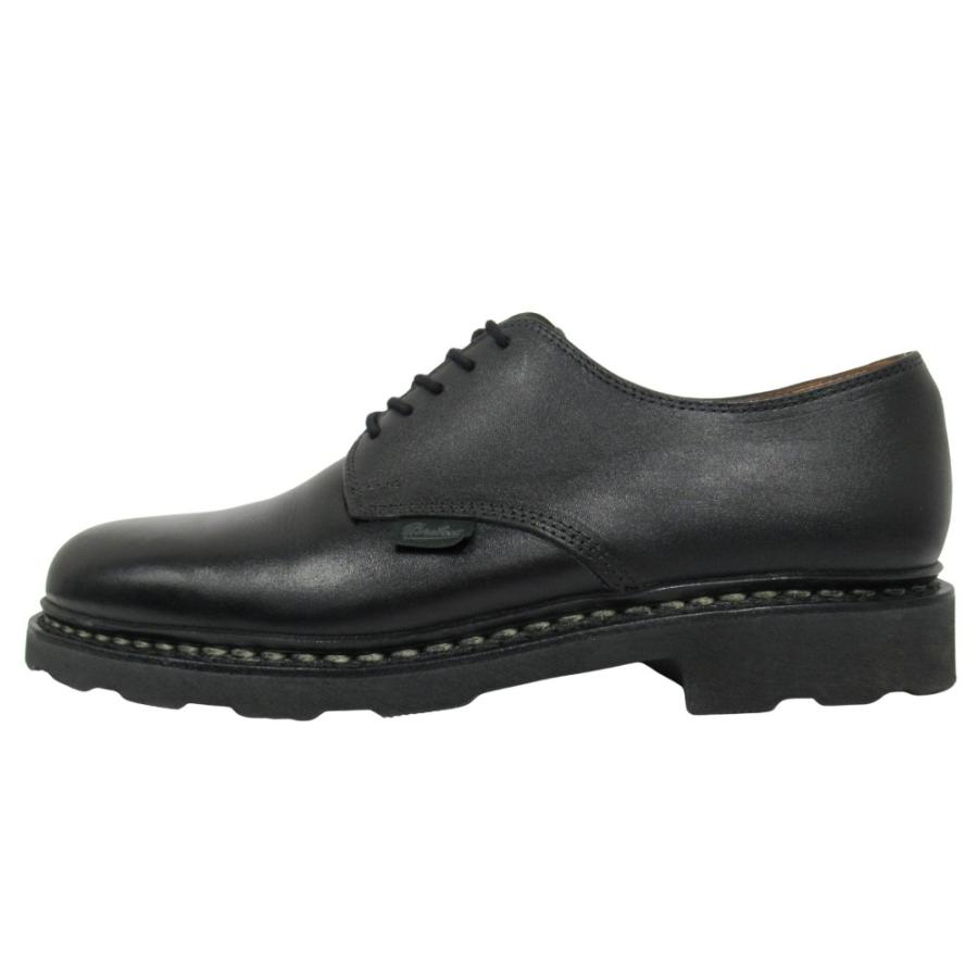 新品同様 Paraboot パラブーツ ARLES アルル レザー シューズ 革靴 サイズUK6 24.5cm 黒 ブラック メンズ 古着 中古 | Paraboot
