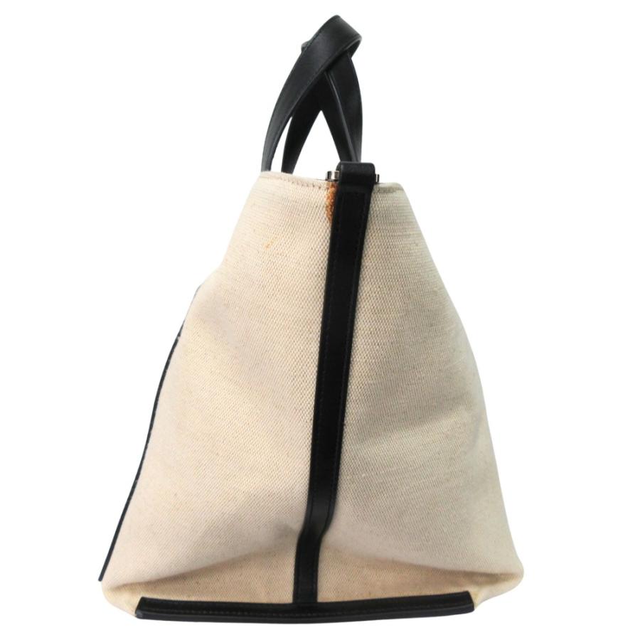 JIL SANDER ベージュ トートバッグ　キャンバス JIL SANDER（ジルサンダー） 美品 ワンダースクエア スモール トート