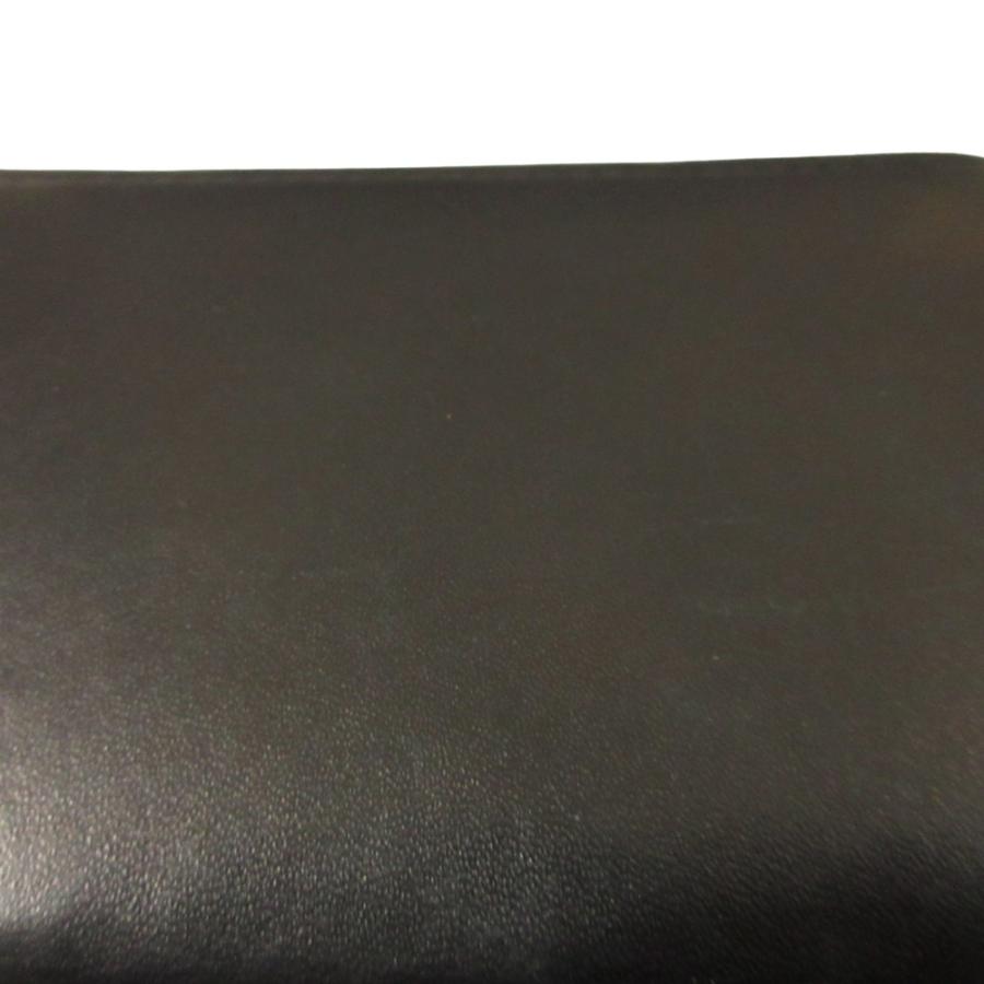 良品 Yohji Yamamoto +NOIR ヨウジヤマモト プリュス ノアール タッセル レザー カードケース 財布 黒 ブラック メンズ レディース 古着 中古 | YOHJI YAMAMOTO +NOIR | 05