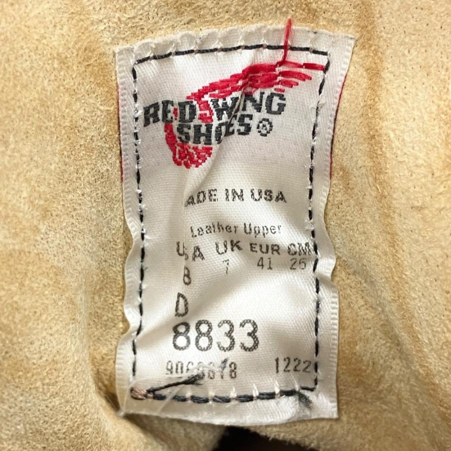 美品 RED WING レッドウィング 6インチ クラシックモック ワーク ブーツ シューズ 靴 22年製 サイズUS8 26cm ベージュ メンズ 古着 中古 |  | 06