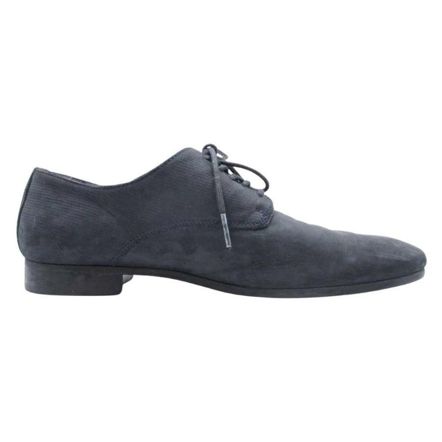 良品 ZARA ザラ ドレスシューズ ビジネスシューズ プレーントゥ レースアップ 外羽根式 靴 39/25.5cm 紺 ネイビー メンズ 古着 中古 | ZARA | 02