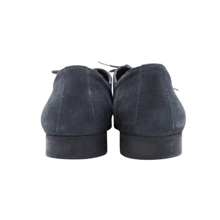 良品 ZARA ザラ ドレスシューズ ビジネスシューズ プレーントゥ レースアップ 外羽根式 靴 39/25.5cm 紺 ネイビー メンズ 古着 中古 | ZARA | 03