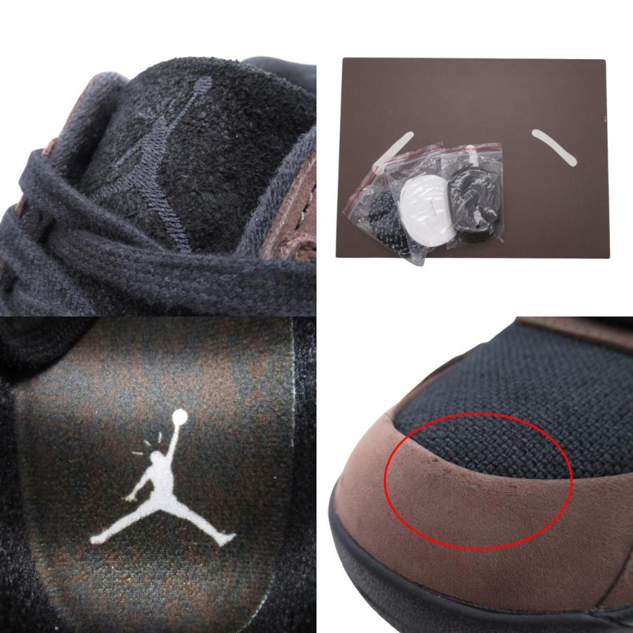 aj6 シャンパン(黒タグ付き) エアバラージ 日本未発売 2足セット NIKE（ナイキ） 新品同様 NIKE x TRAVIS SCOTT トラヴィススコット