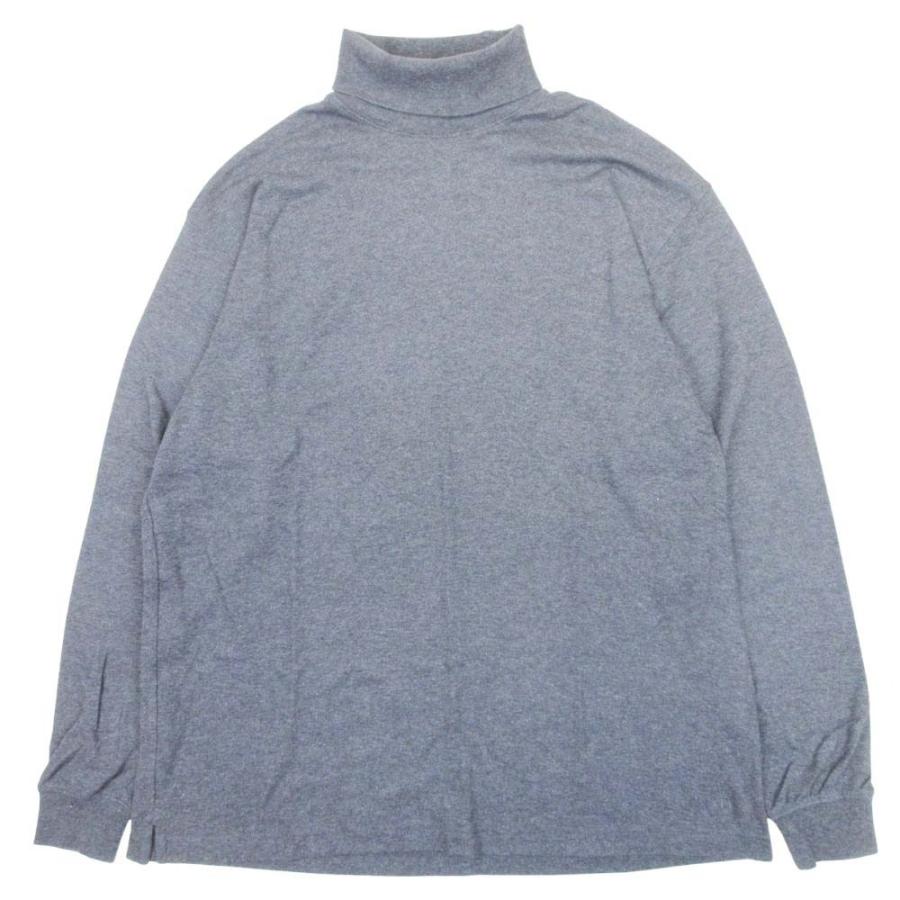 美品 Brooks Brothers ブルックスブラザーズ タートルネック トップス カットソー コットン ストレッチ M グレー メンズ 古着 中古 | BROOKS BROTHERS