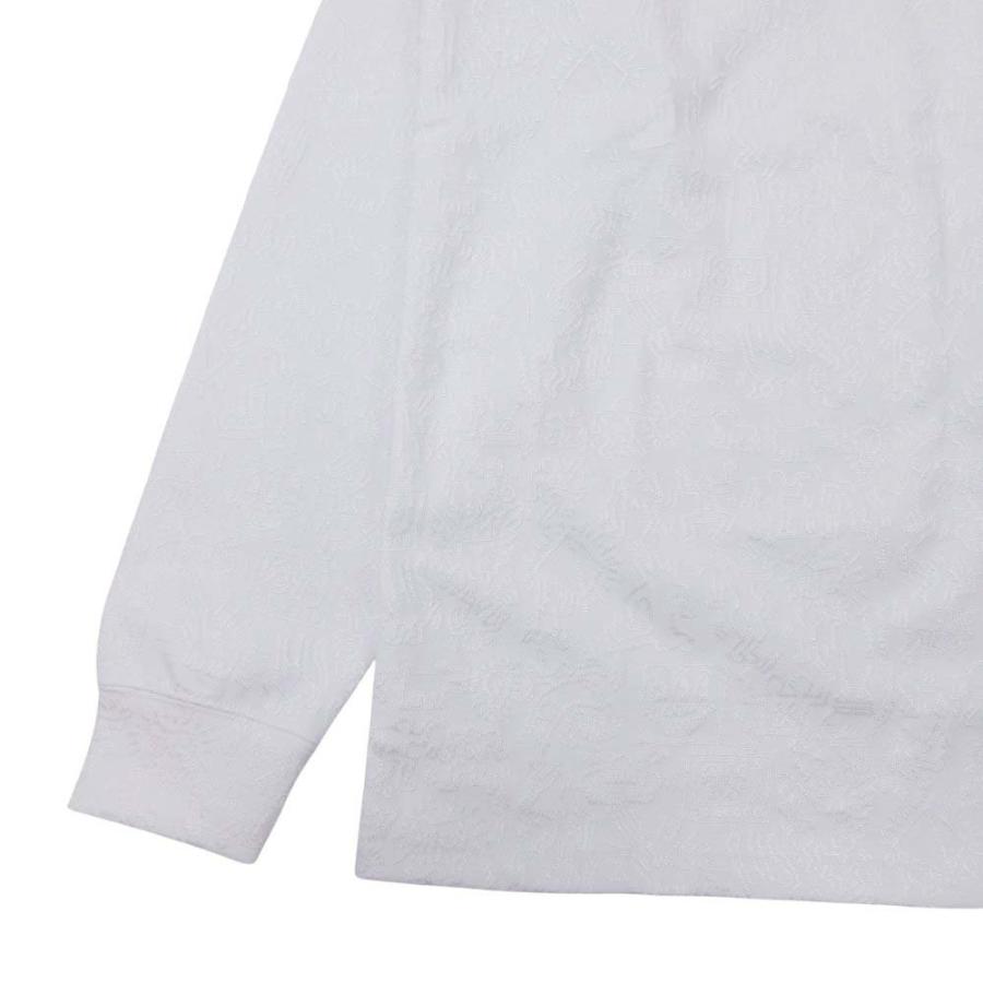 美品 BEAMS GOLF ビームスゴルフ Keith Haring キースへリング 21aw 総柄 ジャガード モックタートルネック シャツ カットソー M 白 メンズ 古着 中古 | BEAMS GOLF | 04