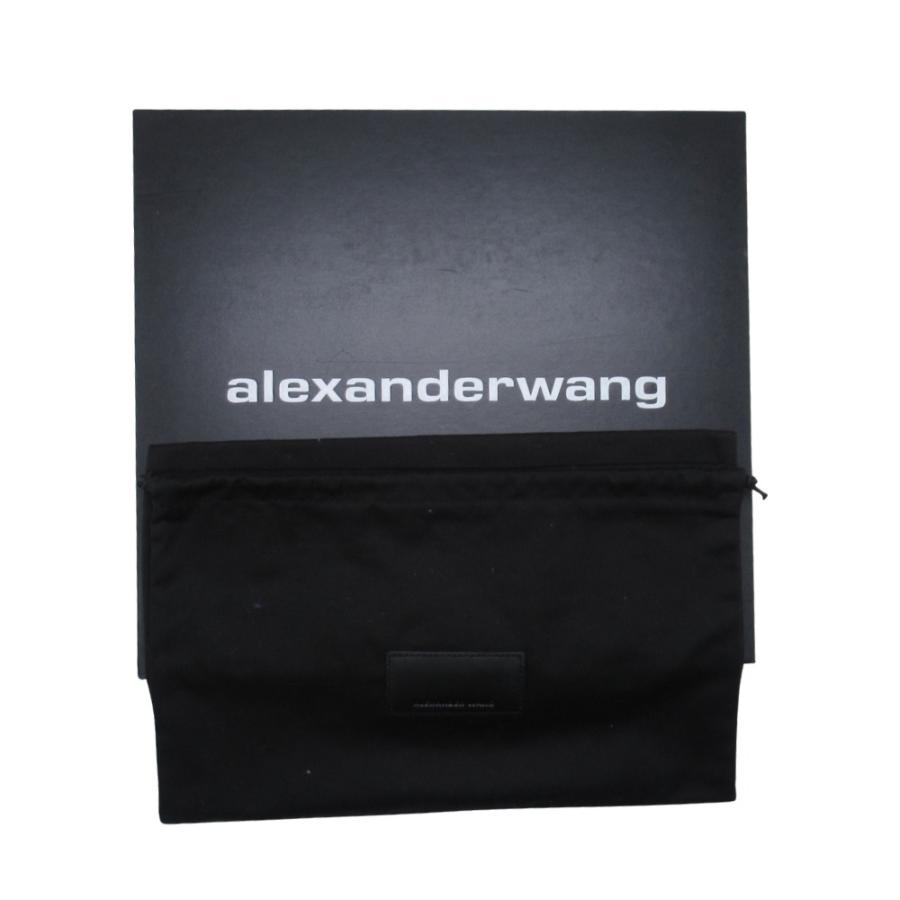 良品 Alexander Wang アレキサンダーワン ナッパレザー ショートブーツ デザインヒール シューズ 靴 36.5/23.5 黒 ブラック レディース 古着 中古 | alexanderwang | 06