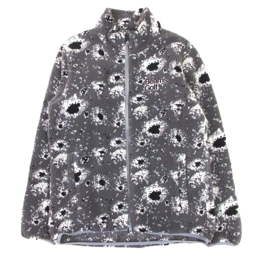 BEAMS GOLF ビームスゴルフ スペース ボアフリースジャケット BEAMS GOLF（ビームス ゴルフ） 美品 スペース ボアフリース