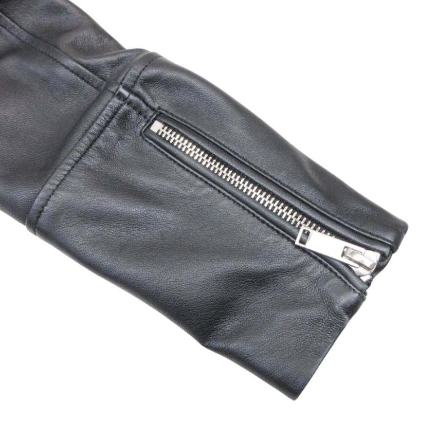 ZARA（ザラ） 美品 羊革 レザー ダブルライダース ブルゾン バイカー