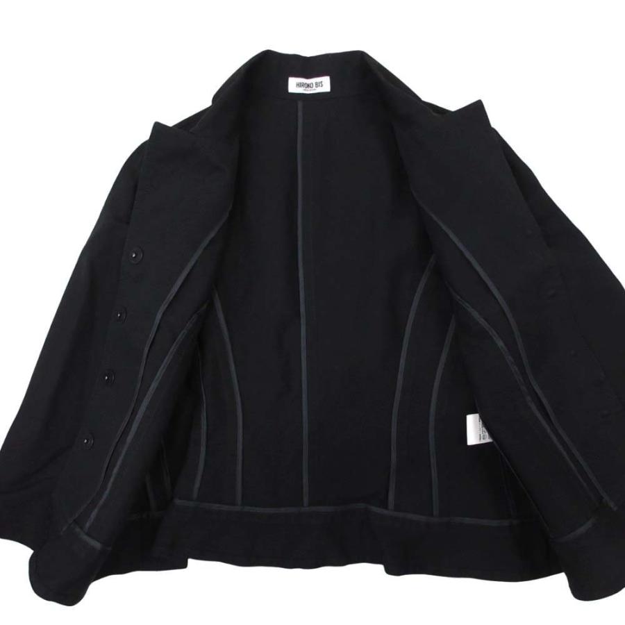 HIROKO BIS 良品 ヒロコビス ヒロココシノ 和紙混紡 テーラード 
