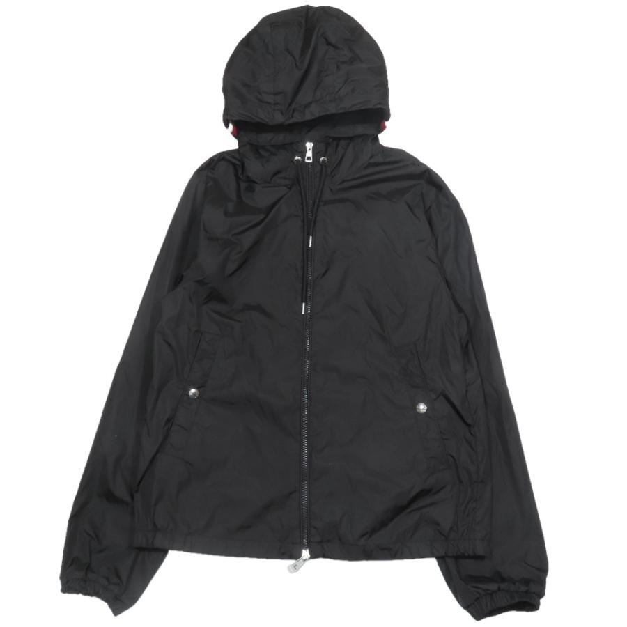 良品 MONCLER モンクレール GRIMPEURS ナイロンジャケット ブルゾン F10911A73700 54155 フーディ ジップアップ 1 ブラック メンズ 古着 中古 USED MONCLER（モンクレール） 良品 GRIMPEURS ナイロンジャケット ブルゾン