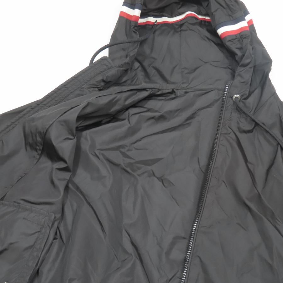 良品 MONCLER モンクレール GRIMPEURS ナイロンジャケット ブルゾン F10911A73700 54155 フーディ ジップアップ 1 ブラック メンズ 古着 中古 USED MONCLER（モンクレール） 良品 GRIMPEURS ナイロンジャケット ブルゾン