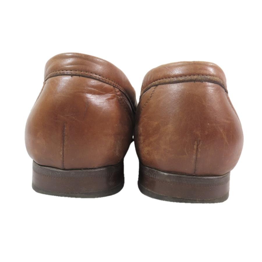 BALLY バリー タッセル 編み込み メッシュ レザー ローファー スリッポン シューズ 36 ブラウン レディース 古着 中古 | Bally | 02
