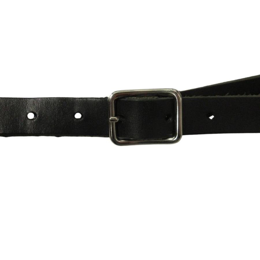 良品 COMME des GARCONS コムデギャルソン 10ss レザー ショルダー パッド 甲冑 鎧 ベルト アーカイブ 黒 ブラック レディース 古着 中古 | COMME des GARCONS | 05