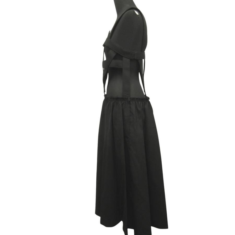 AD2013 14SS コットンギャザーフレアスカート 黒 archive AD2013 14SS