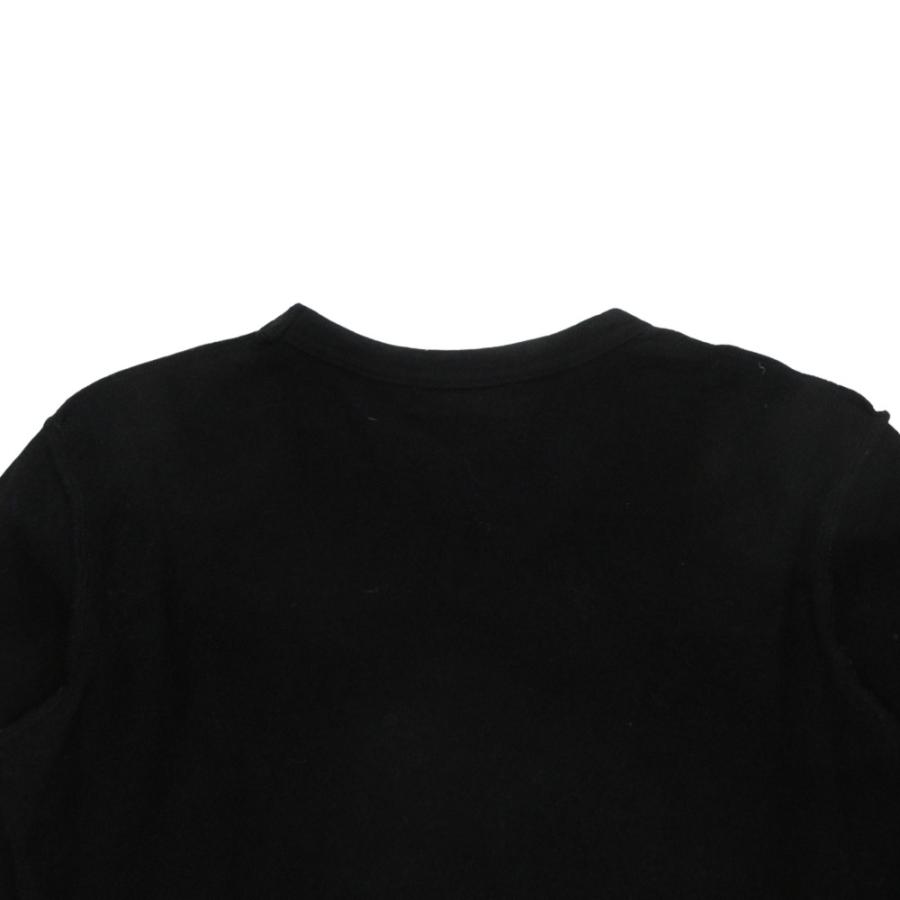 美品 tricot COMME des GARCONS トリココムデギャルソン 製品染め ウール ニット セーター 長袖 レース 刺繍 バラ 黒 ブラック レディース 古着 中古 | tricot COMME des GARCONS | 03